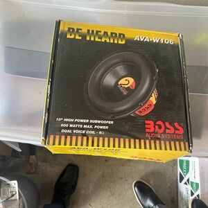 Speakers for trucks and amplifiers as well